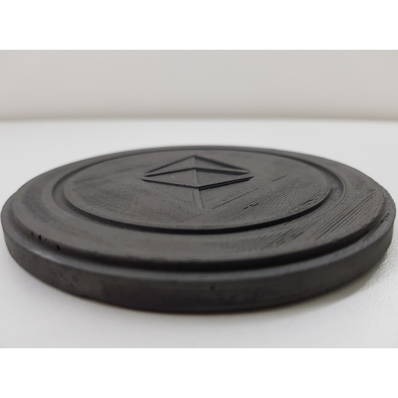 Ethereum Concrete Ethereum Coasters Handmade Coasters Ethereum Coasters cryptocurrency