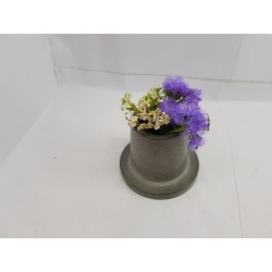 Vase Flower vase Small flower vase Concrete flower vase Handmade Exclusive flower vase Mini flower vase