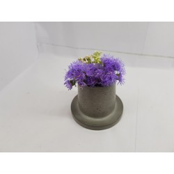 Vase Flower vase Small flower vase Concrete flower vase Handmade Exclusive flower vase Mini flower vase