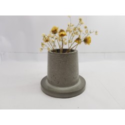 Vase Flower vase Small flower vase Concrete flower vase Handmade Exclusive flower vase Mini flower vase