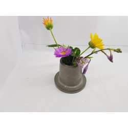 Vase Flower vase Small flower vase Concrete flower vase Handmade Exclusive flower vase Mini flower vase