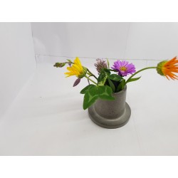 Vase Flower vase Small flower vase Concrete flower vase Handmade Exclusive flower vase Mini flower vase