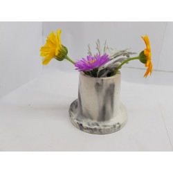 Unusual flower vase Art Nouveau Decor Design Home decor Minimalism Rustic style Loft Industrial style