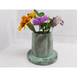 Vase Flower vase Small flower vase Concrete flower vase Handmade Exclusive flower vase Mini flower vase