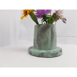 Vase Flower vase Small flower vase Concrete flower vase Handmade Exclusive flower vase Mini flower vase