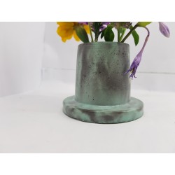 Vase Flower vase Small flower vase Concrete flower vase Handmade Exclusive flower vase Mini flower vase