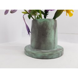 Vase Flower vase Small flower vase Concrete flower vase Handmade Exclusive flower vase Mini flower vase