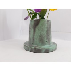 Vase Flower vase Small flower vase Concrete flower vase Handmade Exclusive flower vase Mini flower vase