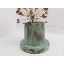 Vase Flower vase Small flower vase Concrete flower vase Handmade Exclusive flower vase Mini flower vase