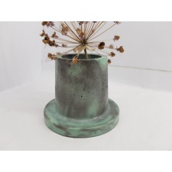 Vase Flower vase Small flower vase Concrete flower vase Handmade Exclusive flower vase Mini flower vase