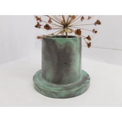 Vase Flower vase Small flower vase Concrete flower vase Handmade Exclusive flower vase Mini flower vase