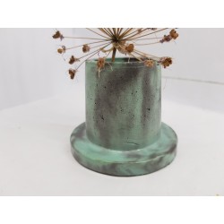 Vase Flower vase Small flower vase Concrete flower vase Handmade Exclusive flower vase Mini flower vase