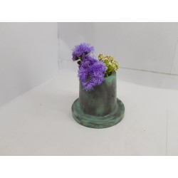 Vase Flower vase Small flower vase Concrete flower vase Handmade Exclusive flower vase Mini flower vase