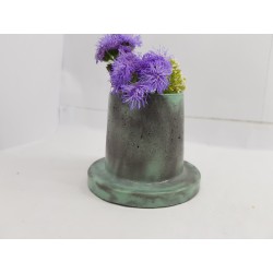 Vase Flower vase Small flower vase Concrete flower vase Handmade Exclusive flower vase Mini flower vase