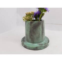 Vase Flower vase Small flower vase Concrete flower vase Handmade Exclusive flower vase Mini flower vase