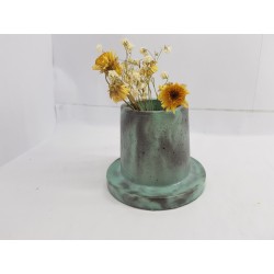 Vase Flower vase Small flower vase Concrete flower vase Handmade Exclusive flower vase Mini flower vase