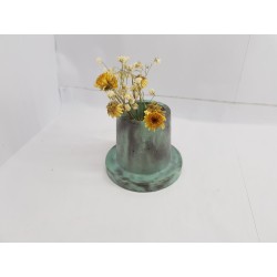 Vase Flower vase Small flower vase Concrete flower vase Handmade Exclusive flower vase Mini flower vase