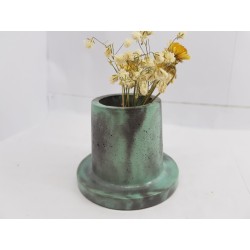 Vase Flower vase Small flower vase Concrete flower vase Handmade Exclusive flower vase Mini flower vase