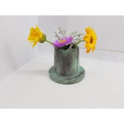 Vase Flower vase Small flower vase Concrete flower vase Handmade Exclusive flower vase Mini flower vase