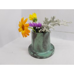 Vase Flower vase Small flower vase Concrete flower vase Handmade Exclusive flower vase Mini flower vase