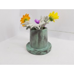 Vase Flower vase Small flower vase Concrete flower vase Handmade Exclusive flower vase Mini flower vase