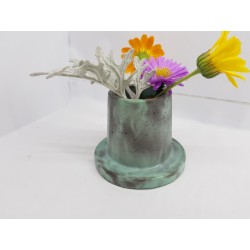 Vase Flower vase Small flower vase Concrete flower vase Handmade Exclusive flower vase Mini flower vase