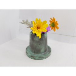 Vase Flower vase Small flower vase Concrete flower vase Handmade Exclusive flower vase Mini flower vase