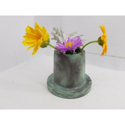 Vase Flower vase Small flower vase Concrete flower vase Handmade Exclusive flower vase Mini flower vase