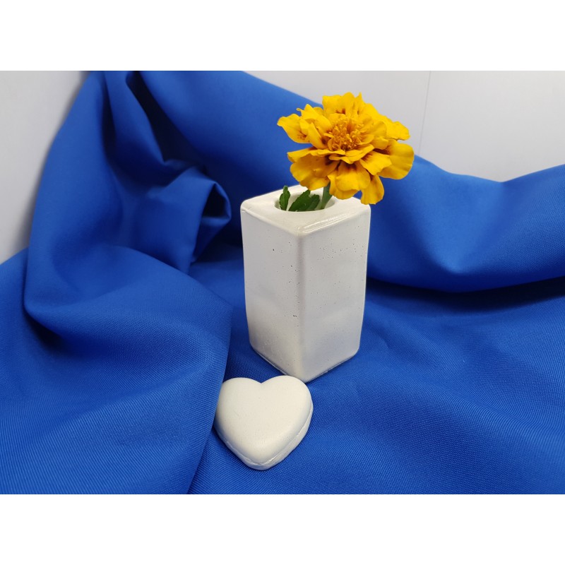 Vase Flower vase Small flower vase Concrete flower vase Handmade Exclusive flower vase Mini flower vase