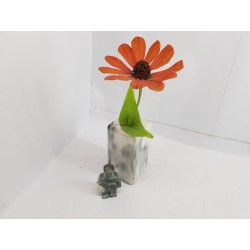 Unusual flower vase Art Nouveau Decor Design Home decor Minimalism Rustic style Loft Industrial style