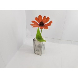 Unusual flower vase Art Nouveau Decor Design Home decor Minimalism Rustic style Loft Industrial style