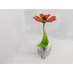 Unusual flower vase Art Nouveau Decor Design Home decor Minimalism Rustic style Loft Industrial style