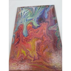 Fluid art, Technique fluid art, Pictures fluid art, abstractionism, industrial style, Art Nouveau, modern