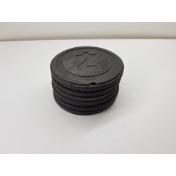 ZCash Concrete ZCash Coasters Handmade Coasters ZCash Coasters cryptocurrency