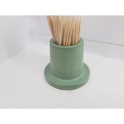 Decor Home decor Cafe decor Handmade Concrete Handmade Toothpick Dispenser Minimalist Concrete Matchstick Stand