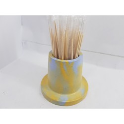 Toothpicks holder Toothpicks stand Match Stand Train Match Stand Toothpick holder Concrete Toothpick Holder