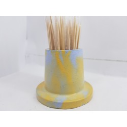 Toothpicks holder Toothpicks stand Match Stand Train Match Stand Toothpick holder Concrete Toothpick Holder