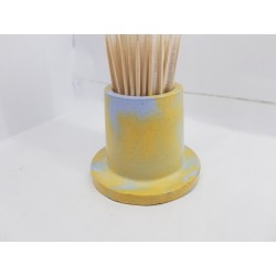 Toothpicks holder Toothpicks stand Match Stand Train Match Stand Toothpick holder Concrete Toothpick Holder