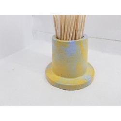 Toothpicks holder Toothpicks stand Match Stand Train Match Stand Toothpick holder Concrete Toothpick Holder