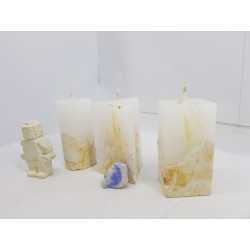 Candles Decorative candles Concrete candles Handmade candles Exclusive candles Set of candles