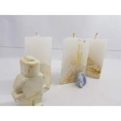 Candles Decorative candles Concrete candles Handmade candles Exclusive candles Set of candles