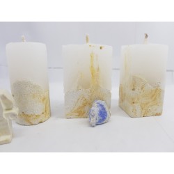 Candles Decorative candles Concrete candles Handmade candles Exclusive candles Set of candles