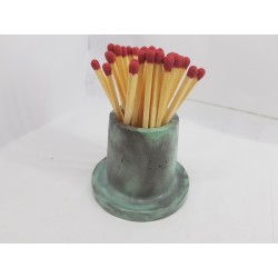 Concrete Match Striker Modern Decor Smoking accessories Decor Home decor Cafe decor Handmade Concrete Design Interior