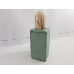 Concrete toothpick or match holder Rustic style Eco stand Bar organizer Kitchen appliance