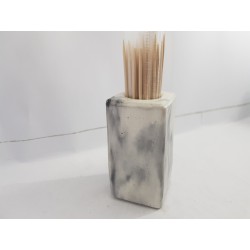 Concrete toothpick or match holder Rustic style Eco stand Bar organizer Kitchen appliance