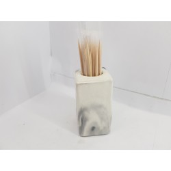 Concrete toothpick or match holder Rustic style Eco stand Bar organizer Kitchen appliance