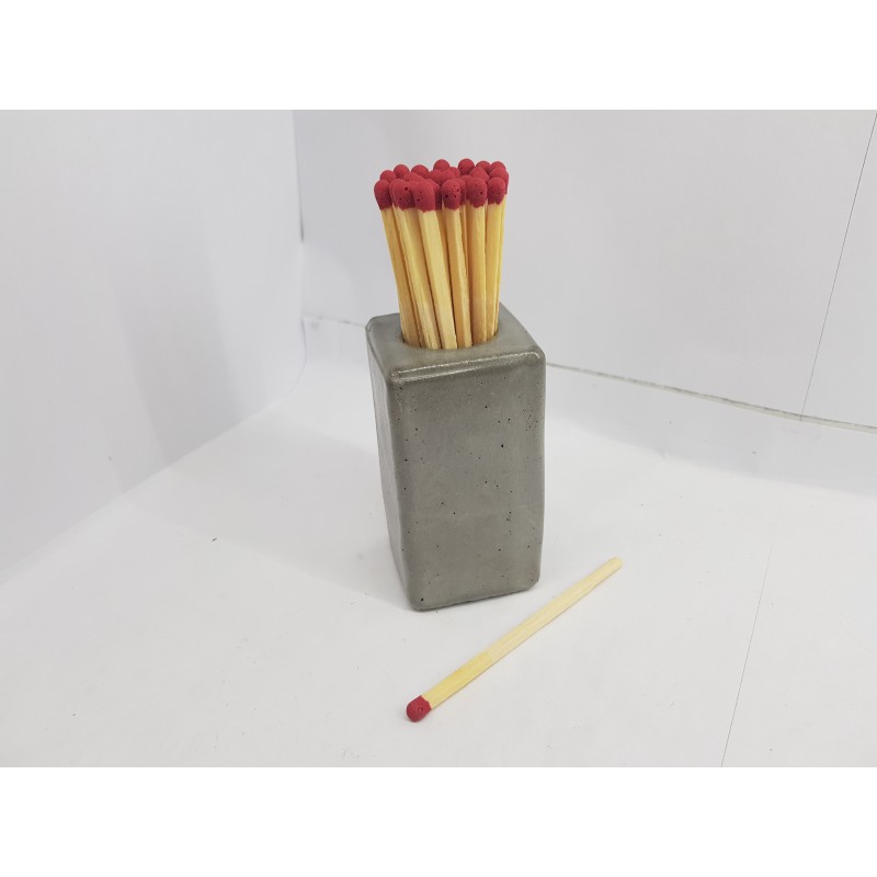 Match holder Handmade Match holder Concerete Match holder Concrete Home Decor Holder Concrete kitchen accessories Loft