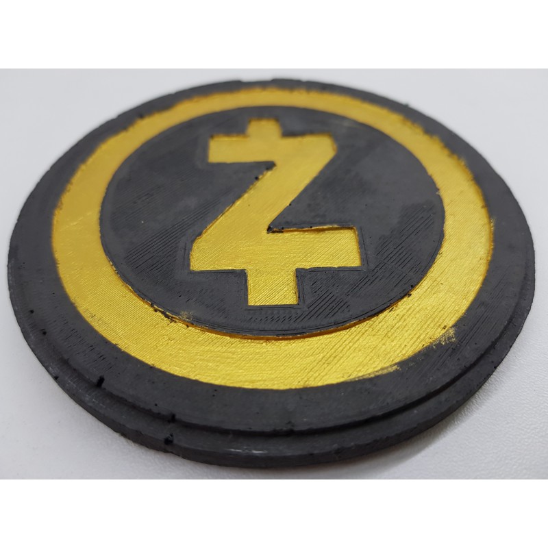 ZCash Concrete ZCash Coasters Handmade Coasters ZCash Coasters cryptocurrency