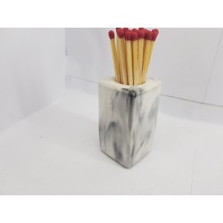 Match stand Handmade Match stand Minimalism Home design Concrete Match stand Modern Decor Smoking accessories Decor