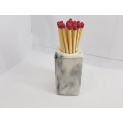 Match stand Handmade Match stand Minimalism Home design Concrete Match stand Modern Decor Smoking accessories Decor